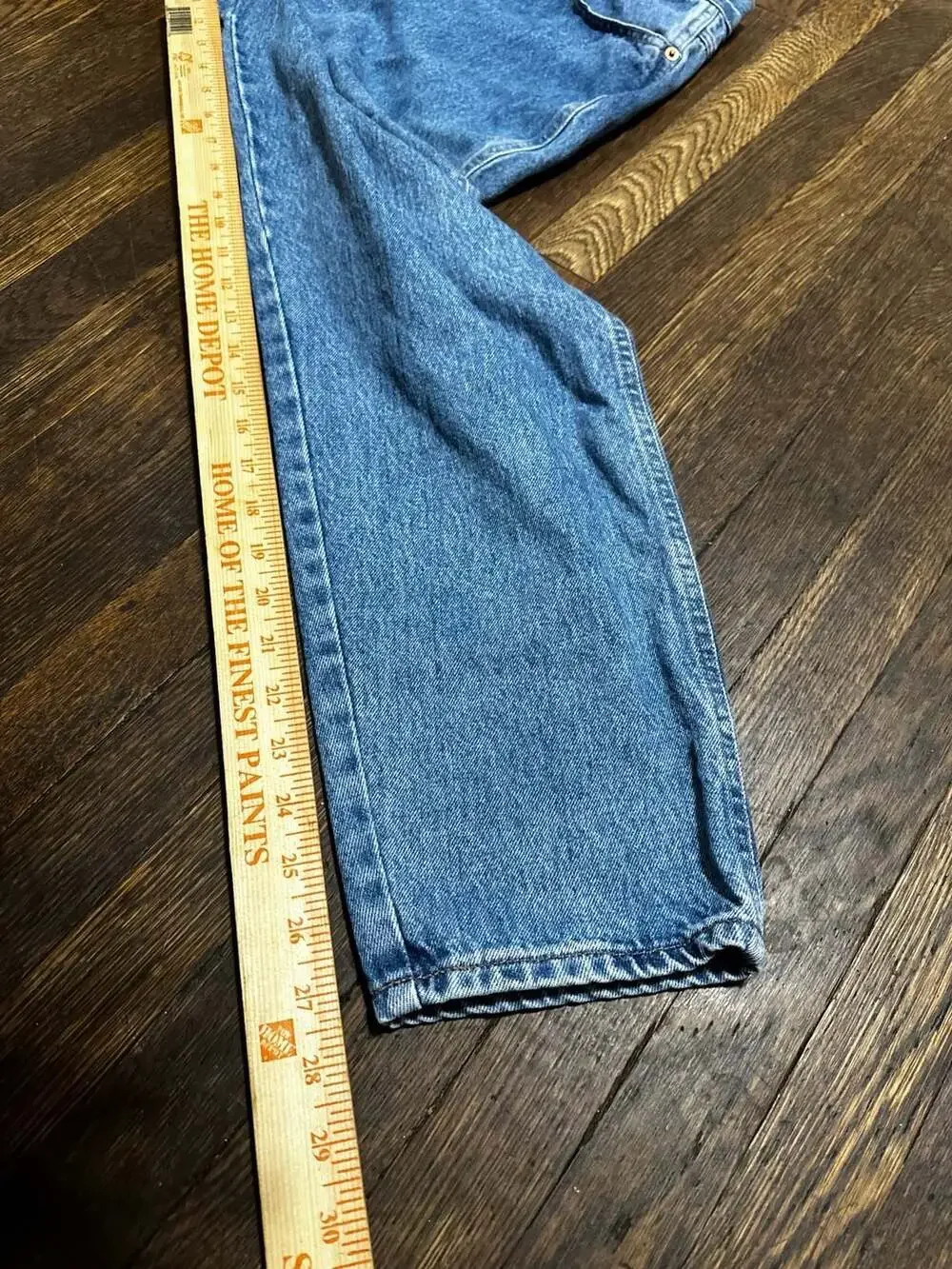 Vintage Gitano High Waisted Light Wash Denim Mom Jeans Size 14 Short